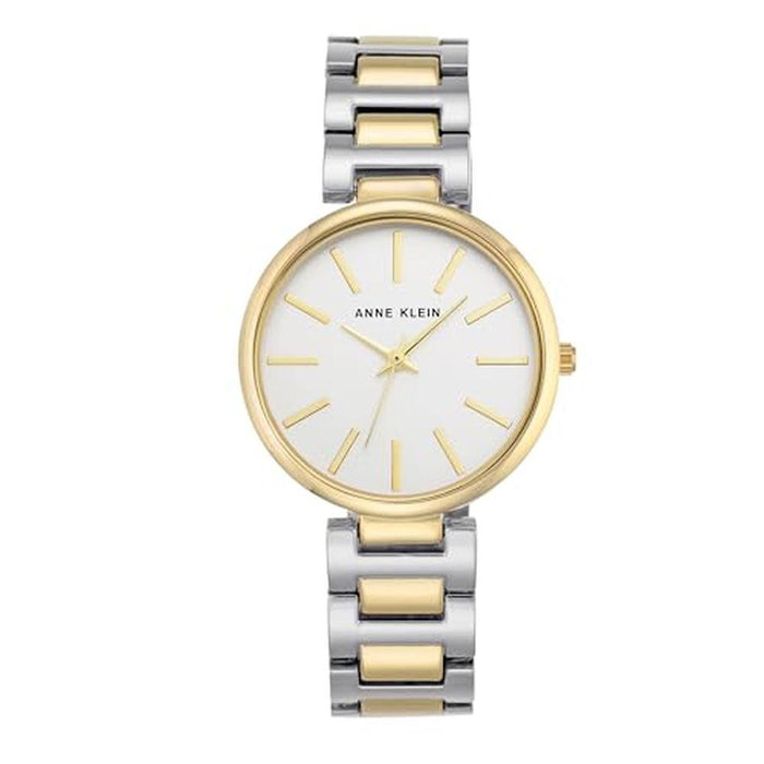 Premium Anne Klein Women's AK-2787SVTT Two-Tone Bracelet – Front View