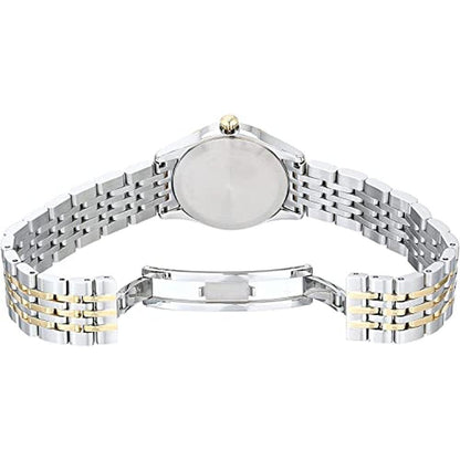 Bulova Classic Quartz Ladies Watch Stainless Steel Two Tone – Packaging
