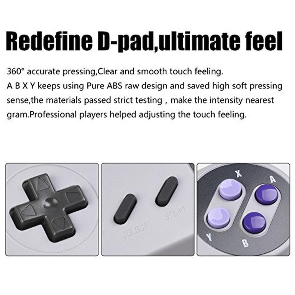 Retro Gaming Experience: KIWITATA 2X Classic SNES USB – In Use