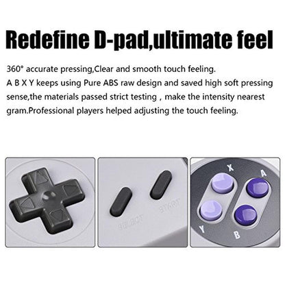 Retro Gaming Experience: KIWITATA 2X Classic SNES USB – In Use