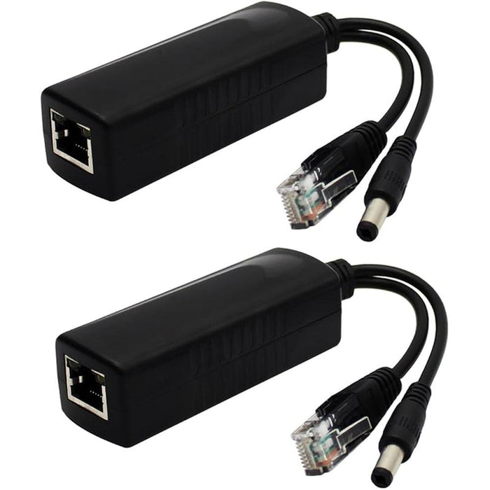 ANVISION 2-Pack Active PoE Splitter Adapter – Front View