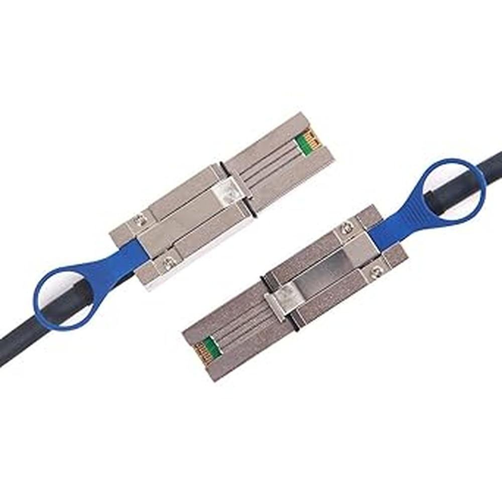 SFF 8088: 10Gtek SFF-8088 to SFF-8088 External Mini SAS HD – Side View