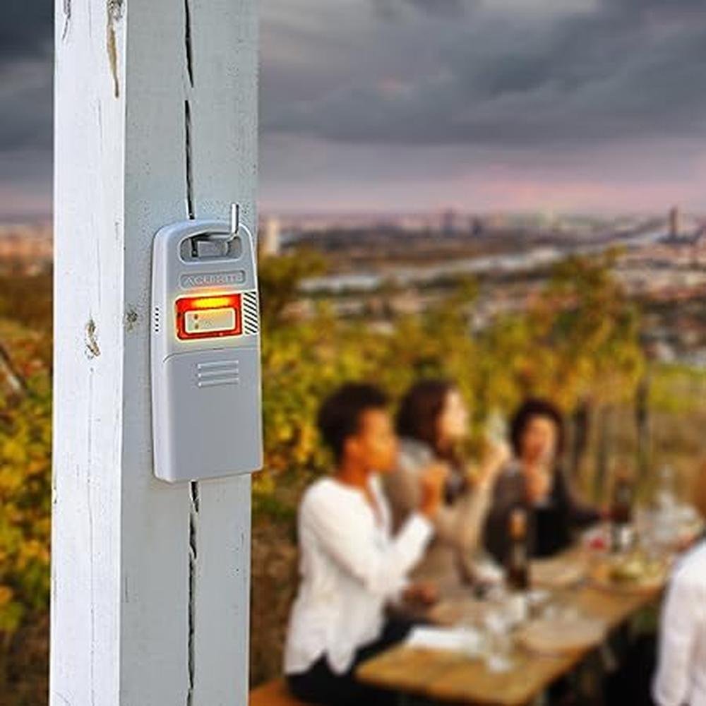 Acurite 06045M: AcuRite Lightning Detector Sensor with – In Use