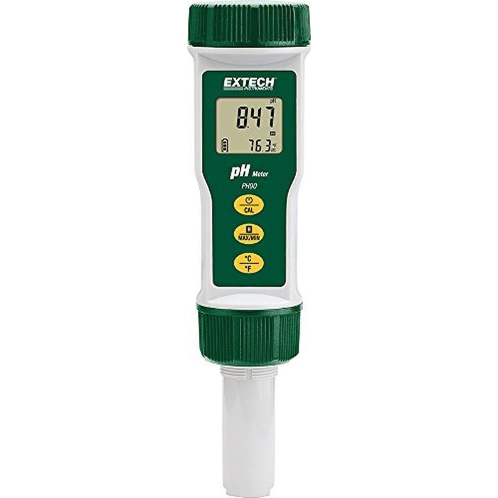 Waterproof pH Meter: Extech PH90 – Front View