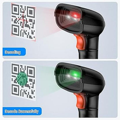 Scanner Code: Symcode USB 2D Barcode Scanner Handheld Wired – Close-up Detail