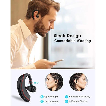 NANAMI Bluetooth Headset: Bluetooth Earpiece V5.0 – Close-up Detail