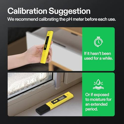 Premium Digital pH Meter: Vivosun High-Accuracy Pen-Type pH – Packaging