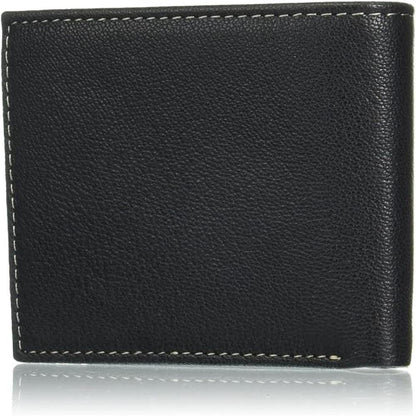 Timberland Men: Genuine Leather RFID Blocking Wallet – Side View