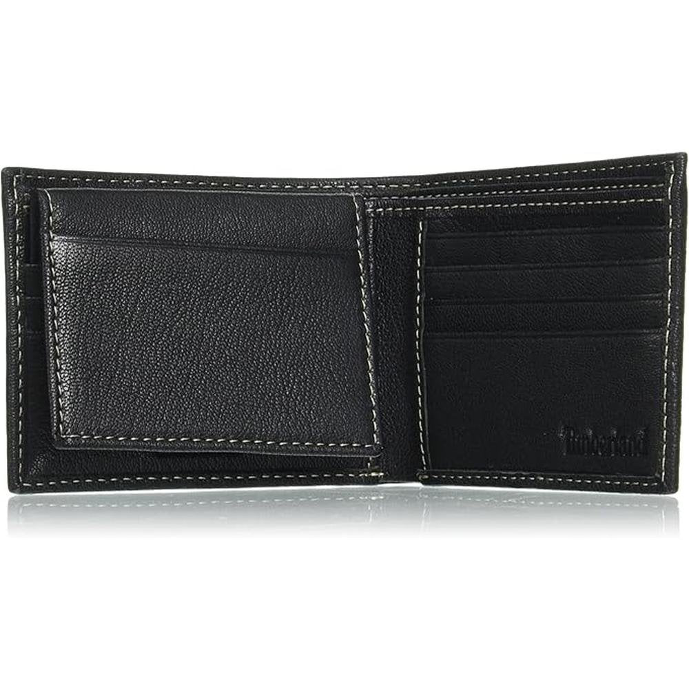 Timberland Men: Genuine Leather RFID Blocking Wallet – Packaging