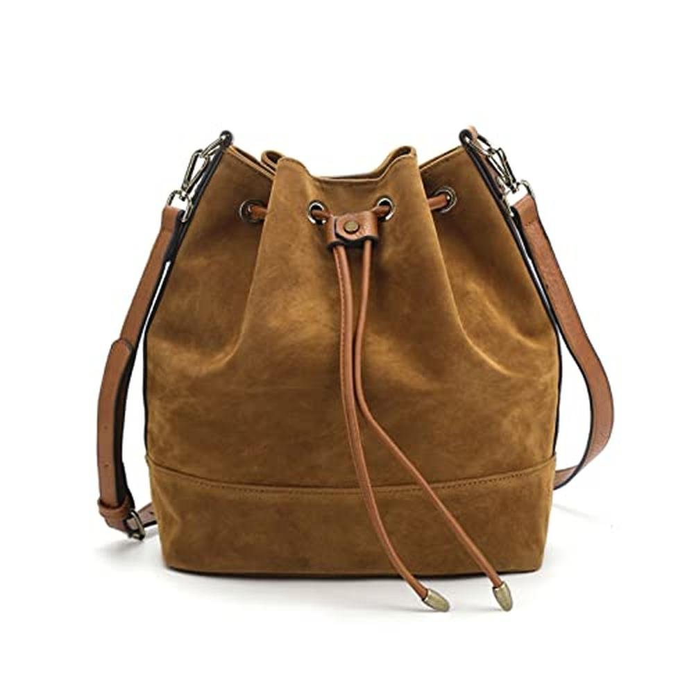 Afkomst Leather Bucket Bags: AFKOMST Medium Tote and Hobo – Front View