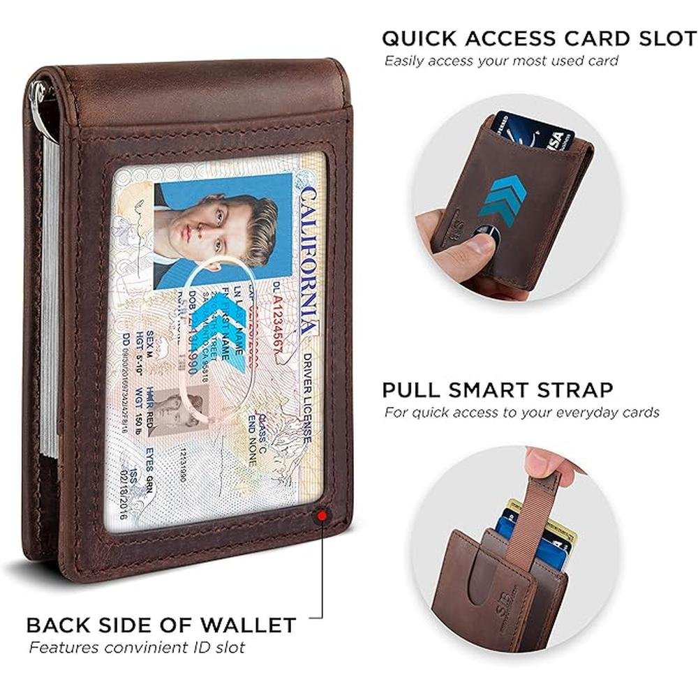 Serman Brands Wallet: Serman Brands RFID Blocking Slim – In Use