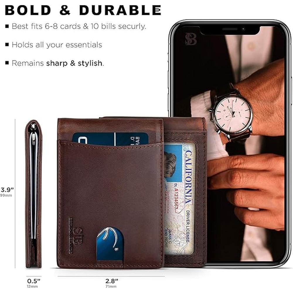 Serman Brands Wallet: Serman Brands RFID Blocking Slim – Packaging
