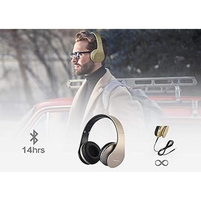 PowerLocus Bluetooth Over-Ear Headphones – Side View