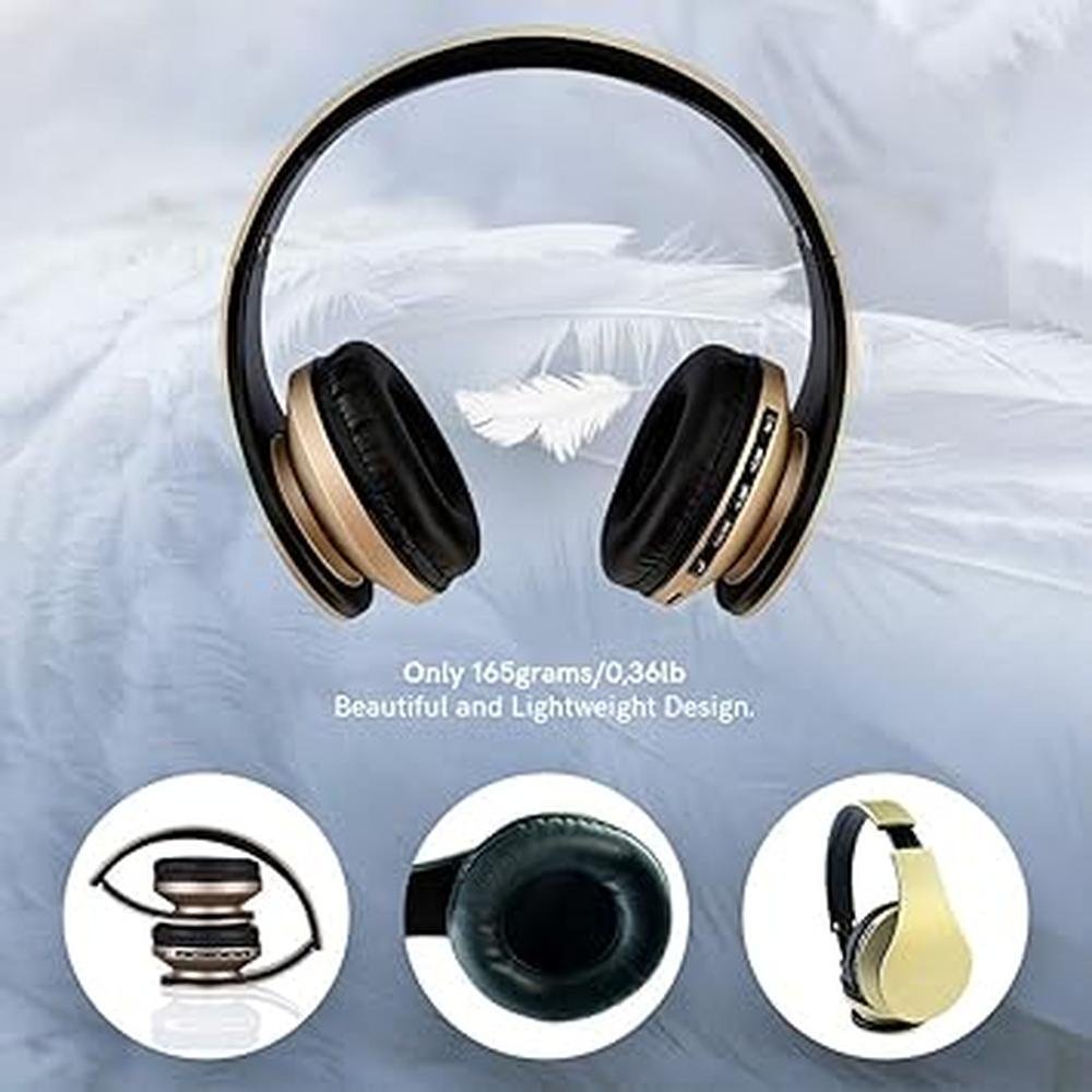 PowerLocus Bluetooth Over-Ear Headphones – Close-up Detail