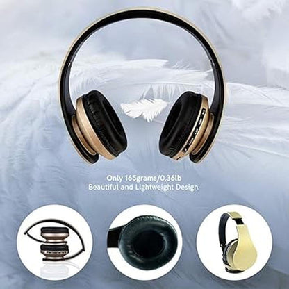 PowerLocus Bluetooth Over-Ear Headphones – Close-up Detail