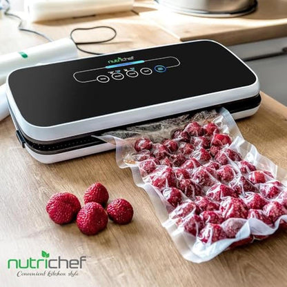NutriChef Automatic Vacuum Air Sealing System – Side View