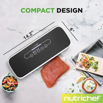 NutriChef Automatic Vacuum Air Sealing System – Close-up Detail