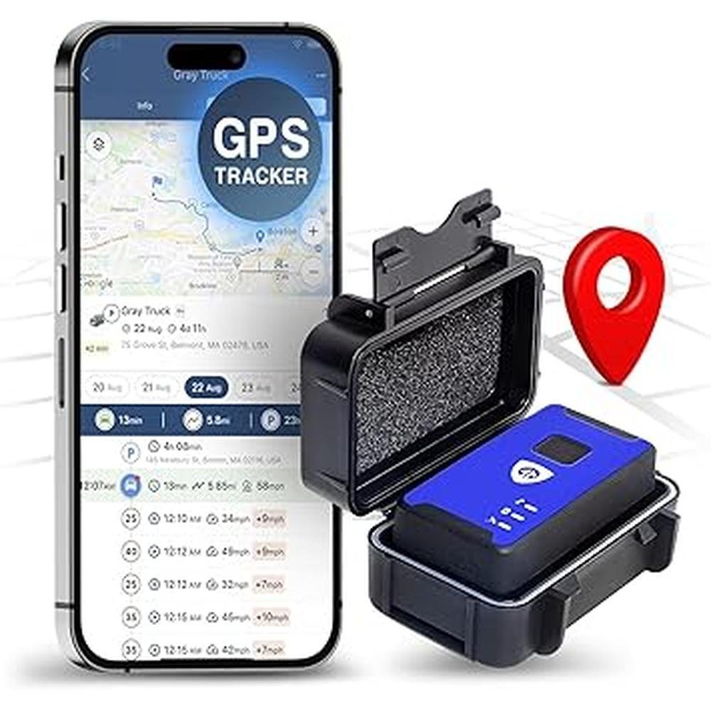 Vehicle GPS: Brickhouse Spark Nano 7 GPS Tracker – Front View
