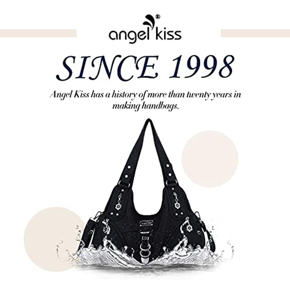 Angelkiss Women: Multiple Pockets Purses and Handbags – Side View