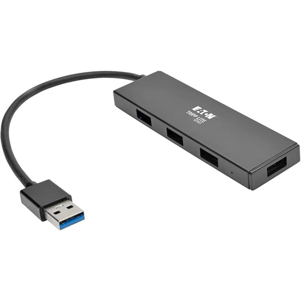Eaton Tripp Lite 4-Port Portable Slim USB 3.0 Super speed – Front View