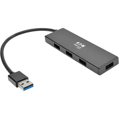 Eaton Tripp Lite 4-Port Portable Slim USB 3.0 Super speed – Front View