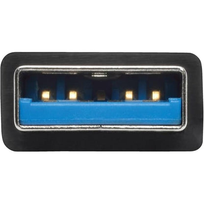 Eaton Tripp Lite 4-Port Portable Slim USB 3.0 Super speed – Side View