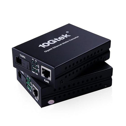 ipolex A Pair of Gigabit Ethernet Single-Mode SC Fiber Bidi – Side View