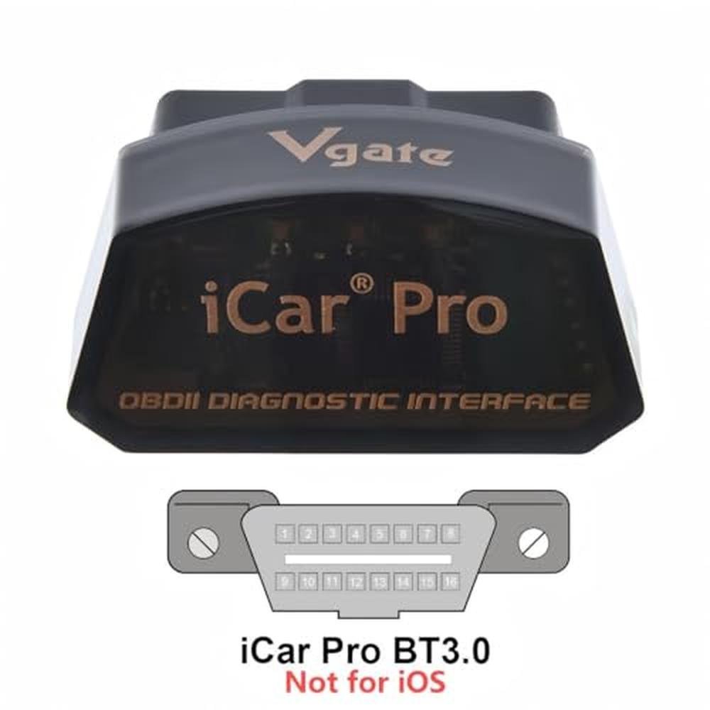 Vgate iCar Pro Bluetooth 3.0 OBD2 Scanner – Close-up Detail