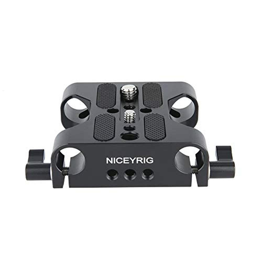 NICEYRIG Multipurpose Camera Base Plate – Front View