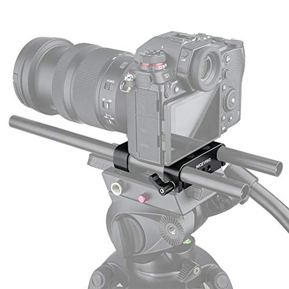 NICEYRIG Multipurpose Camera Base Plate – In Use
