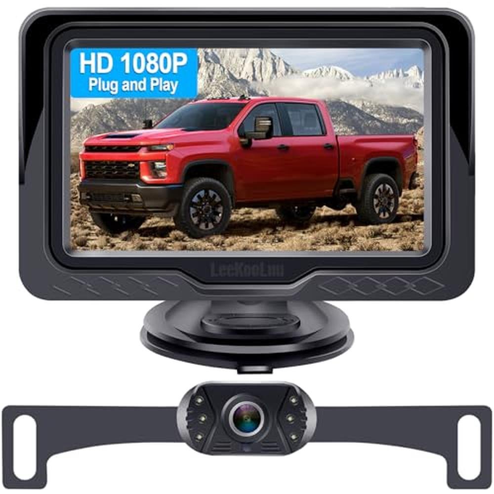 Backup Camera: LK3 Easy Setup Plug-Play HD 1080P – Front View