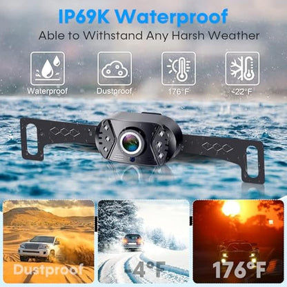 Backup Camera: LK3 Easy Setup Plug-Play HD 1080P – Close-up Detail