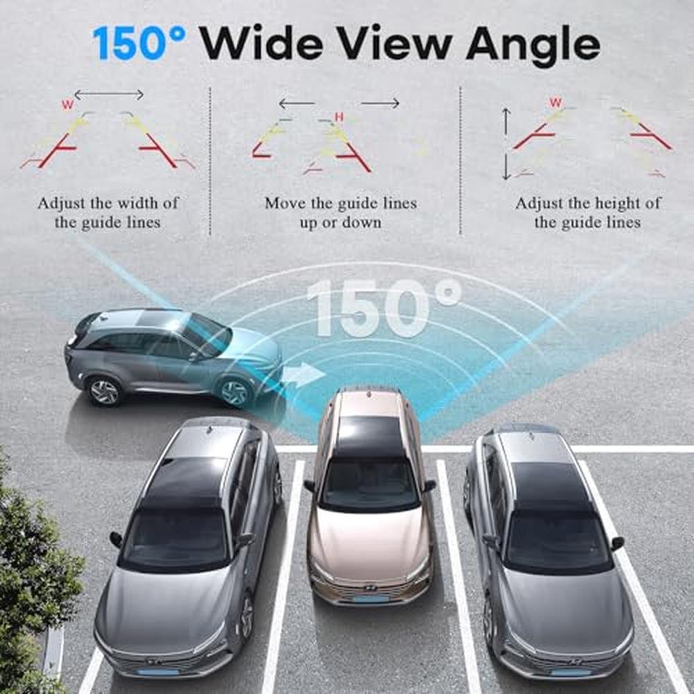 Backup Camera: LK3 Easy Setup Plug-Play HD 1080P – Packaging