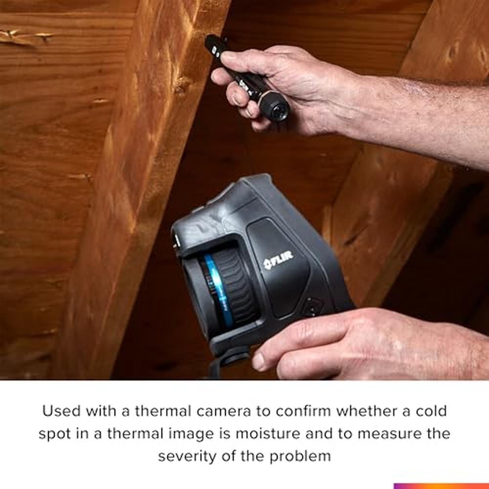 Moisture Flashlight: FLIR MR40 – In Use