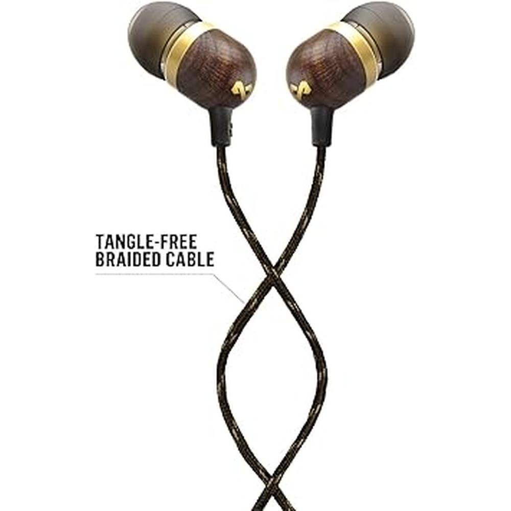 House of Marley Smile Jamaica Wired Earphones – Close-up Detail