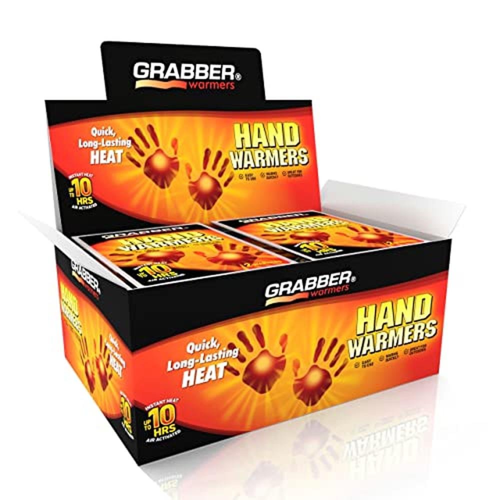 Warmers Grabber: Grabber Hand Warmers Long Lasting Natural – Front View