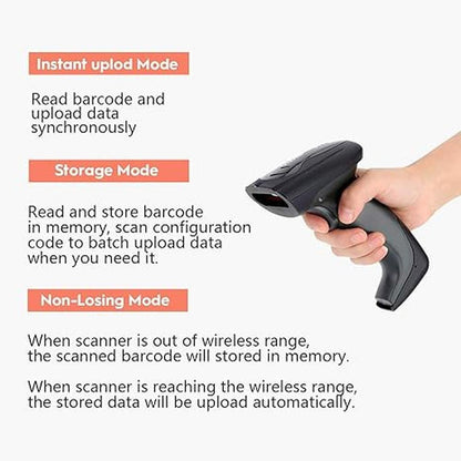Barcode Nadamoo: Nadamoo Wireless Barcode Scanner with USB – Packaging