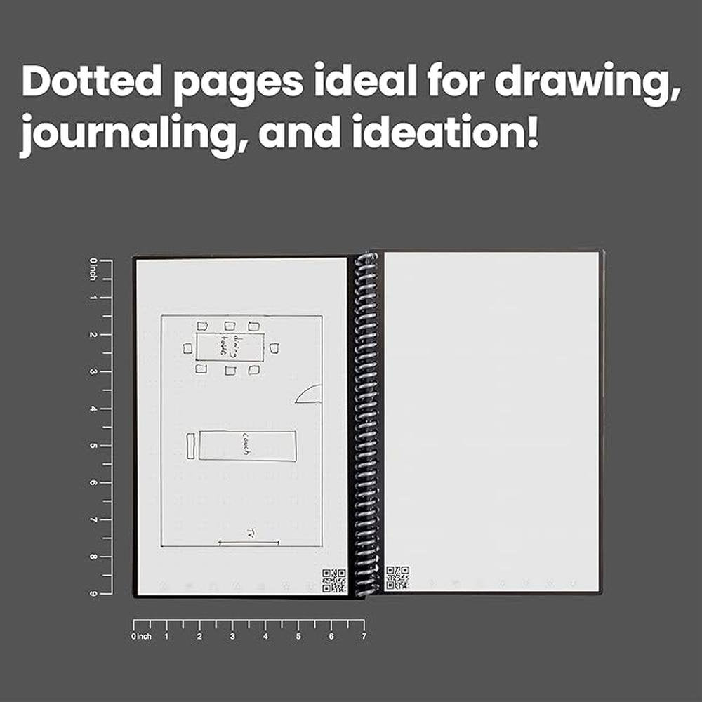 Rocketbook Core: Rocketbook Reusable Spiral Notebook – Packaging