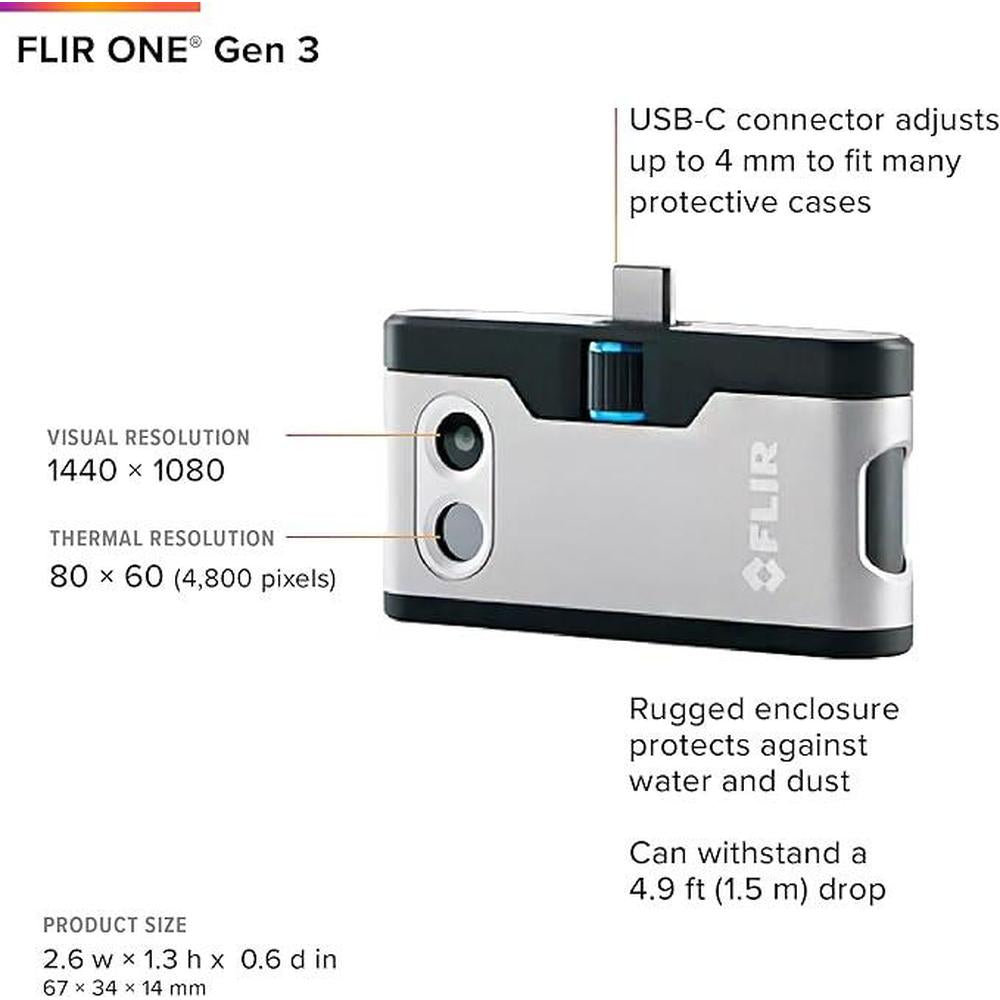 FLIR ONE Gen 3 Thermal Camera – In Use
