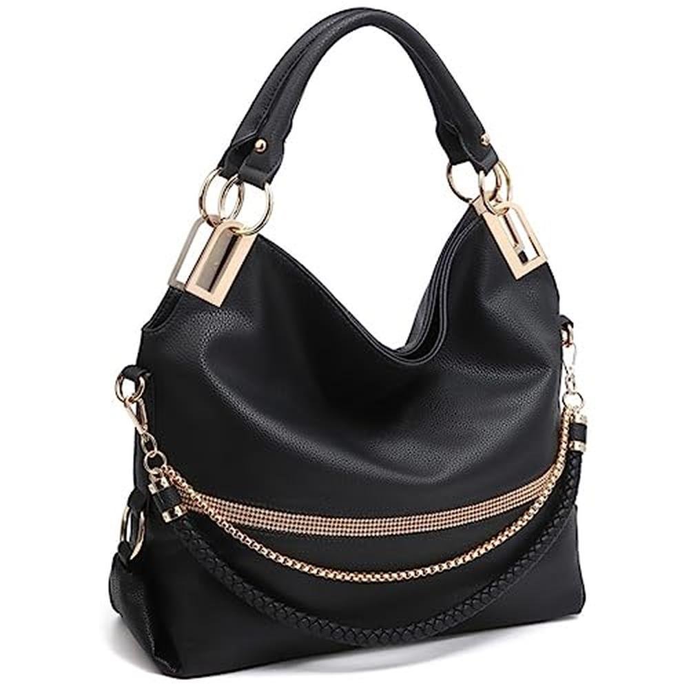 Dasein Women's Large Hobo Bag – Front View