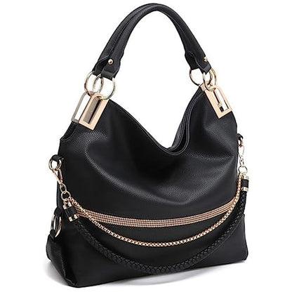 Dasein Women's Large Hobo Bag – Front View