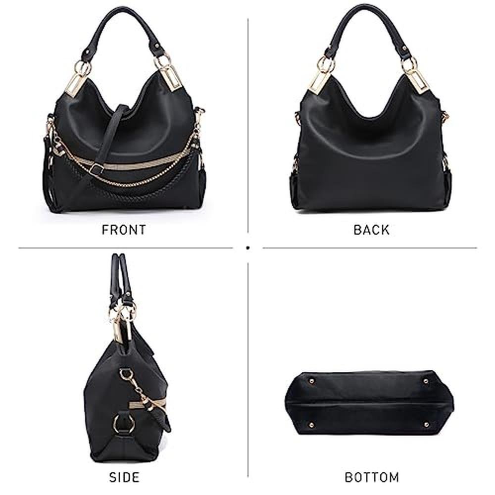 Dasein Women's Large Hobo Bag – Close-up Detail