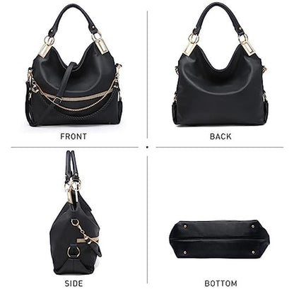 Dasein Women's Large Hobo Bag – Close-up Detail