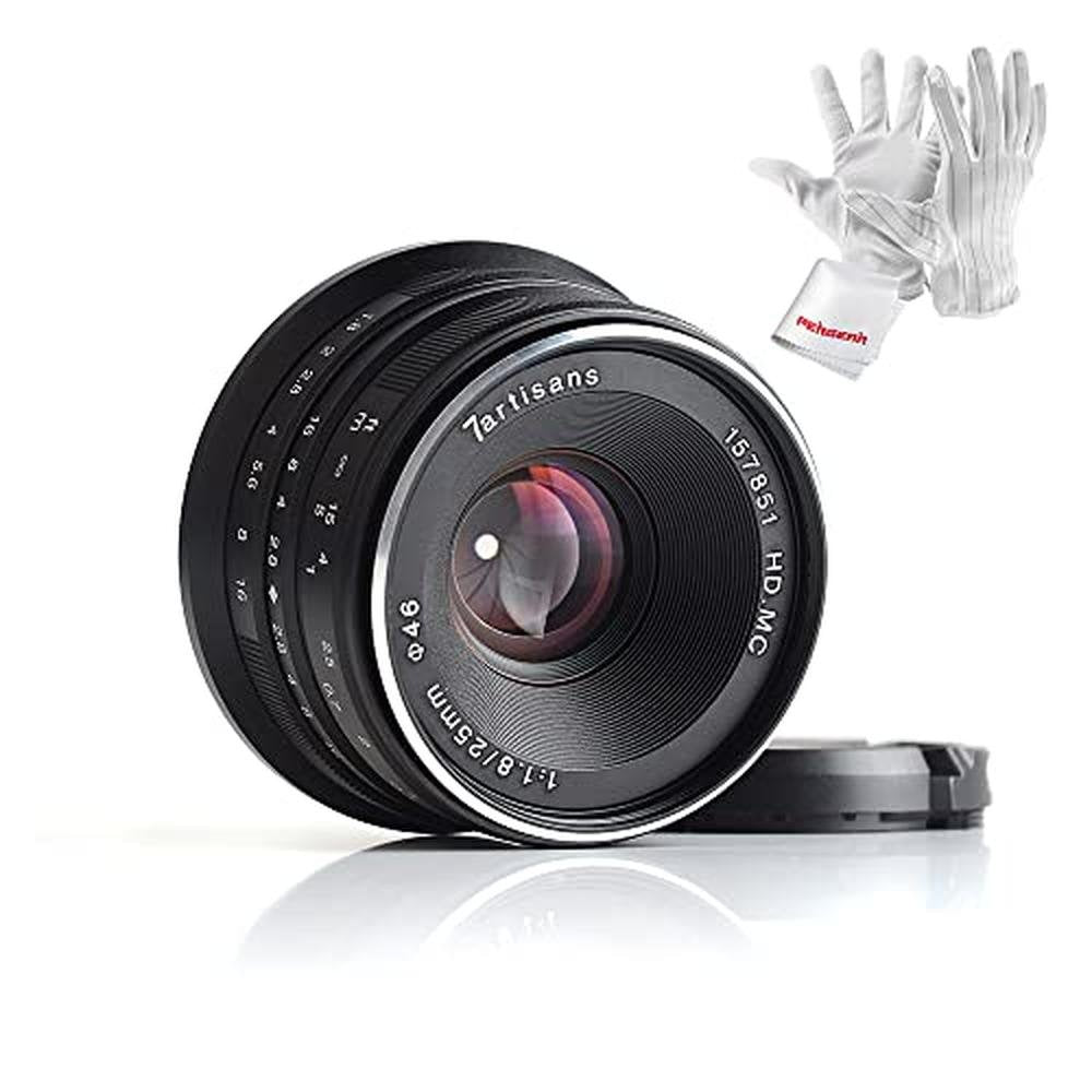 7artisans 25mm: 7artisans 25mm F1.8 Manual Focus Prime – Front View