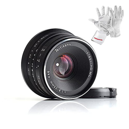 7artisans 25mm: 7artisans 25mm F1.8 Manual Focus Prime – Front View