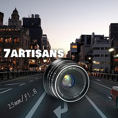 7artisans 25mm: 7artisans 25mm F1.8 Manual Focus Prime – In Use