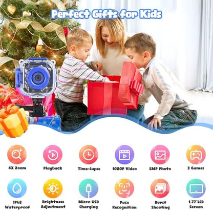 Premium Waterproof Kids Camera with Projector and Printer – Packaging