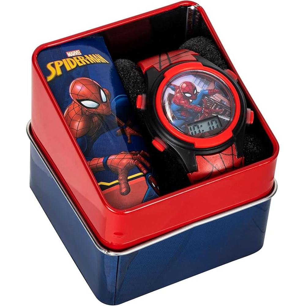 Spider Man: Marvel Kids Digital Watch Interactive Features – Packaging