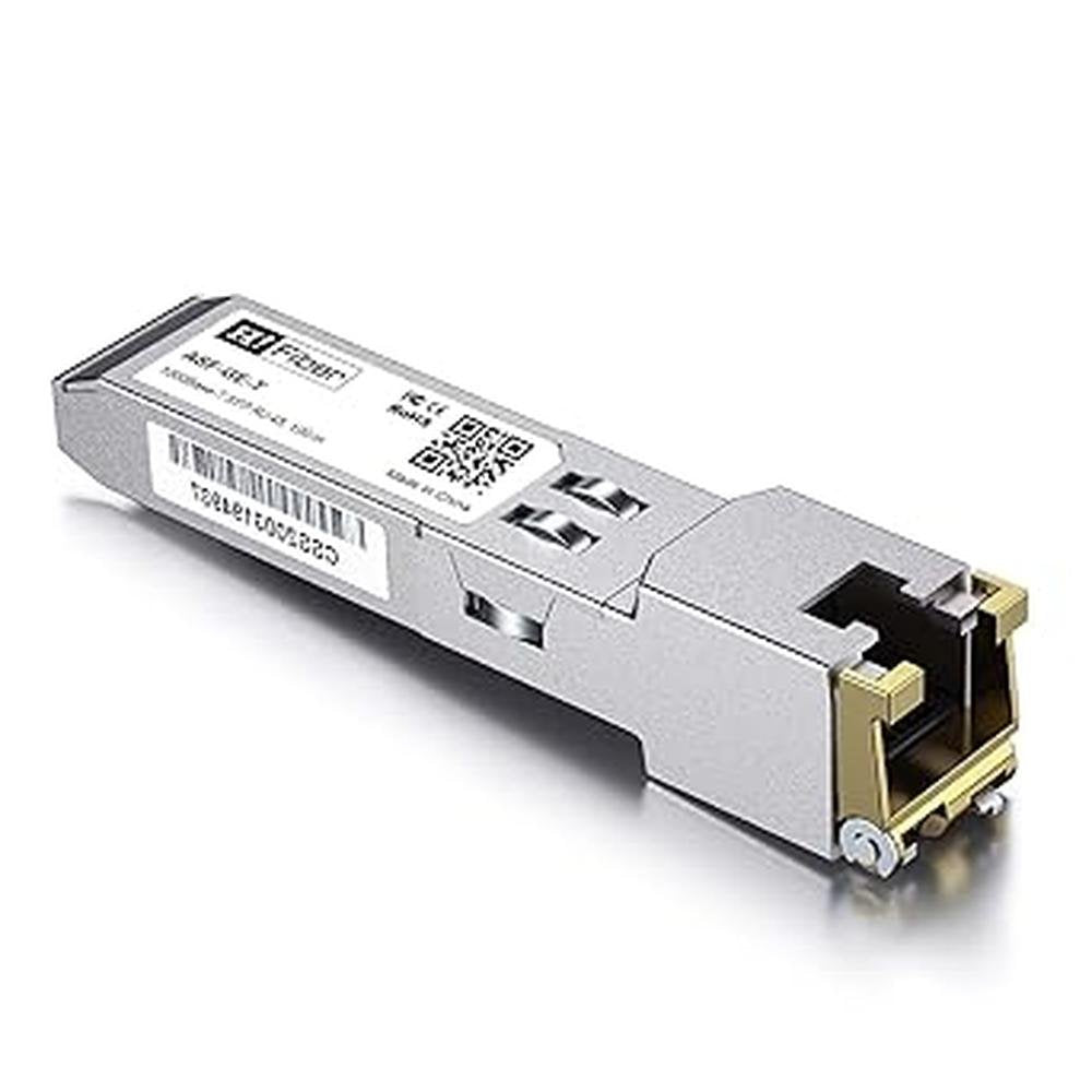 SFP RJ45: H!Fiber 1.25G SFP to RJ45 Module 1000Base-T – Side View