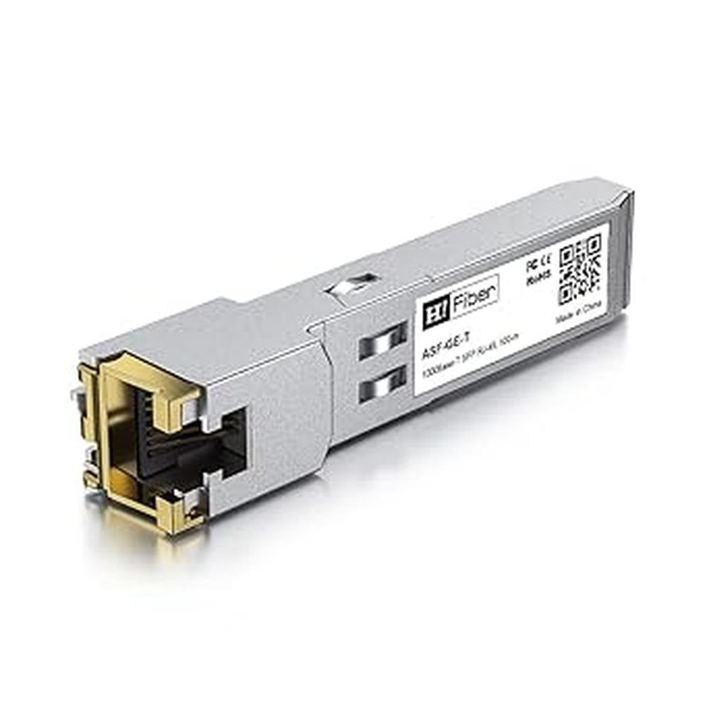 SFP RJ45: H!Fiber 1.25G SFP to RJ45 Module 1000Base-T – Close-up Detail